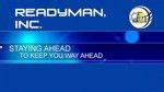 Working at Readyman Inc. company profile and information.